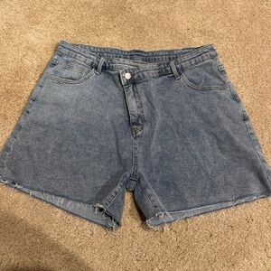 Classic Blue Denim Women's Shorts